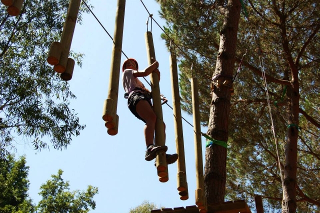  Las pruebas aéreas del parque 